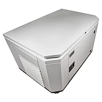 Бензиновый генератор FUBAG BS 8000 A ES в тихом зимнем кожухе 1200 RAL 7035