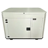 Генератор A-iPower A11000EAX в тихом зимнем кожухе 1600 RAL 7035 + блок автозапуска A-iPower 230В/400В 100А 8 ПИН
