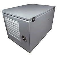 Бензиновый генератор FUBAG BS 6600 A ES в тихом зимнем кожухе 1200 RAL 7024